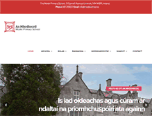 Tablet Screenshot of modelschool.ie
